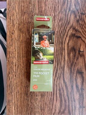 Lomography Color Negative 110 Pocket Film - expired pack